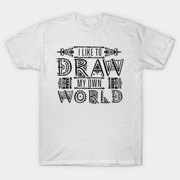 Painting Drawing Drawer Draw Artist T-Shirt by dr3shirts